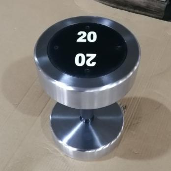 Гантельный ряд хромированный OKPRO OK1033C (от 2,5 до 25 кг, шаг 2,5 кг)