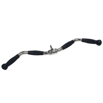 Рукоять вращающаяся изогнутая с обрезиненными ручками 32" Gymmaster PB10