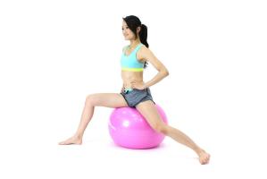 Гимнастический мяч MD Buddy MD1225 55 см