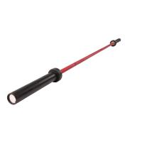 Гриф олимпийский прямой 220 см до 680 кг OKPRO OK5002-1 (красный)