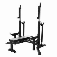 Стойка для приседаний со скамьей OKPRO OK0043L-2