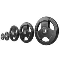 Диск обрезиненный тренировочный с тройным хватом OKPRO OK2005 2,5 кг