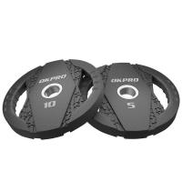 Диск обрезиненный тренировочный с двойным хватом OKPRO OK2005C 5 кг
