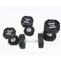 Гантельный полиуретановый ряд от 2,5 до 25 кг, шаг 2,5 кг Gymmaster ANA-047