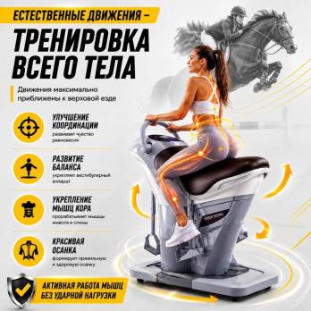 Тренажер-наездник Gymmaster RC-HRE-006