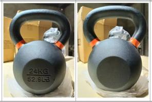 Гиря железная с цветными кольцами MD Buddy MD2219 24 кг