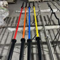 Гриф олимпийский прямой 220 см до 680 кг OKPRO OK5002-1 (голубой)