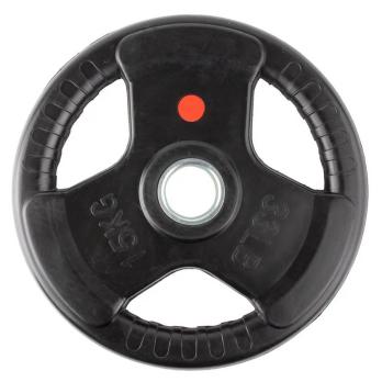 Диск обрезиненный с тройным хватом Gymmaster ANA-008 15кг