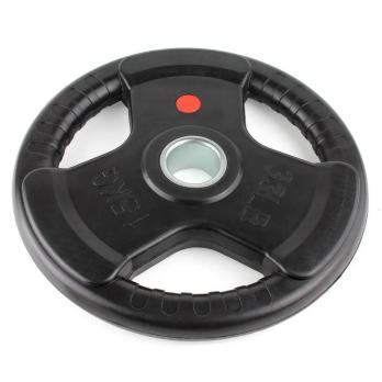 Диск обрезиненный с тройным хватом Gymmaster ANA-008 15кг