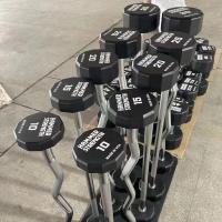 Набор штанг полиуретановых Gymmaster ANA-025 10 кг - 55 кг (10 шт. - шаг 5 кг)