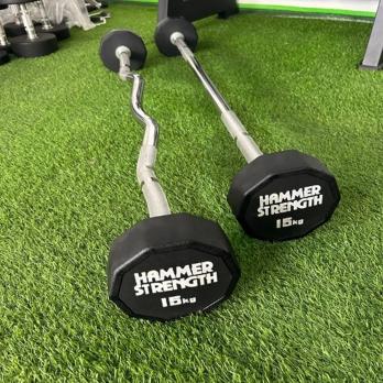 Набор штанг полиуретановых Gymmaster ANA-025 10 кг - 55 кг (10 шт. - шаг 5 кг)