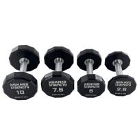 Гантельный полиуретановый ряд от 2,5 до 25 кг, шаг 2,5 кг Gymmaster ANA-072