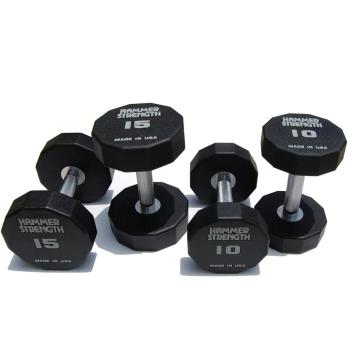 Гантельный полиуретановый ряд от 2,5 до 25 кг, шаг 2,5 кг Gymmaster ANA-072
