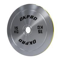 Диск хромированный стальной OKPRO OK2002E 15 кг