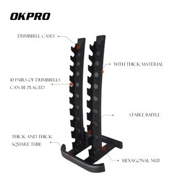 Стойка для гантелей OKPRO OK0017A