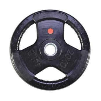 Диск обрезиненный с тройным хватом Gymmaster ANA-008 20кг