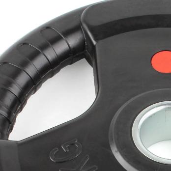 Диск обрезиненный с тройным хватом Gymmaster ANA-008 20кг