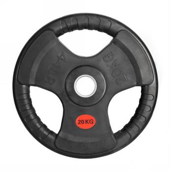 Диск обрезиненный с тройным хватом Gymmaster ANA-008 20кг