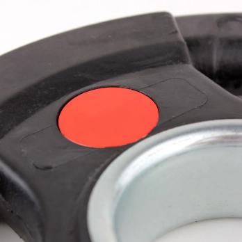 Диск обрезиненный с тройным хватом Gymmaster ANA-008 2,5кг