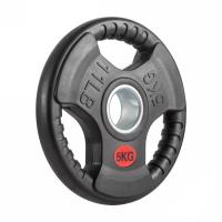 Диск обрезиненный с тройным хватом Gymmaster ANA-008 5кг