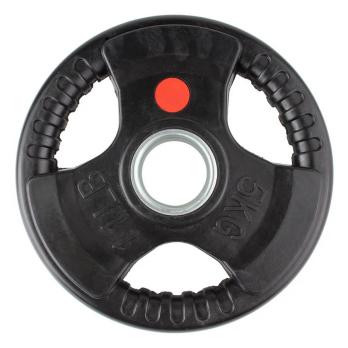 Диск обрезиненный с тройным хватом Gymmaster ANA-008 5кг