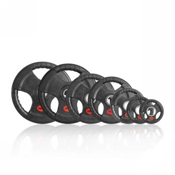 Диск обрезиненный с тройным хватом Gymmaster ANA-008 5кг