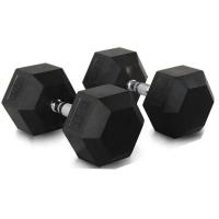 Гантельный ряд от 1 до 10 кг (10 пар) шаг 1 кг Gymmaster ANA-101