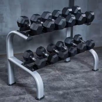 Гантельный ряд от 1 до 10 кг (10 пар) шаг 1 кг Gymmaster ANA-101