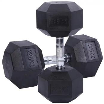 Гантельный ряд от 1 до 10 кг (10 пар) шаг 1 кг Gymmaster ANA-101