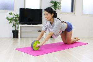 Колесо гимнастическое двойное MD Buddy MD1402