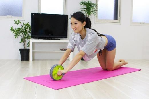 Колесо гимнастическое двойное MD Buddy MD1402
