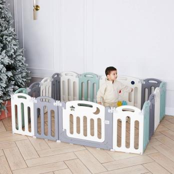Манеж UNIX Kids Simple / Простой 151x151 см цветной