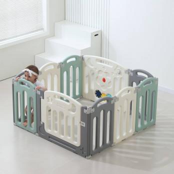 Манеж UNIX Kids Simple / Простой 114x151 см цветной