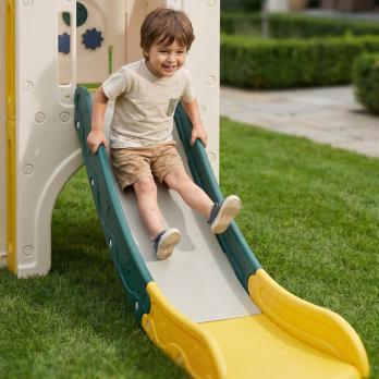 Игровой комплекс UNIX Kids Playhouse / Игровой домик с горкой и качелями