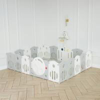 Манеж UNIX Kids Supreme Space / Премиальный 200x240 см серый