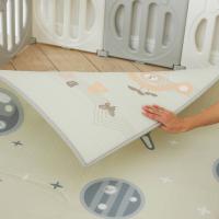 Манеж UNIX Kids Supreme Space / Премиальный 200x240 см серый