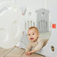 Манеж UNIX Kids Supreme Space / Премиальный 200x240 см серый
