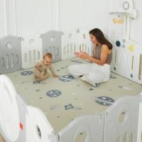 Манеж UNIX Kids Supreme Space / Премиальный 200x240 см серый