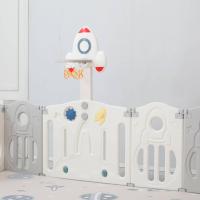 Манеж UNIX Kids Supreme Space / Премиальный 200x240 см серый