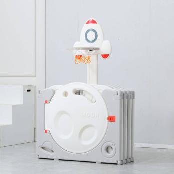 Манеж UNIX Kids Supreme Space / Премиальный 200x240 см серый