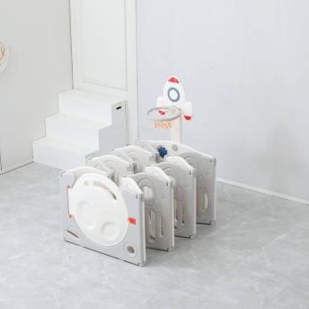 Манеж UNIX Kids Supreme Space / Премиальный 200x240 см серый
