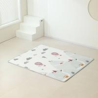 Манеж UNIX Kids DeLuxe House / Делюкс Дом бежевый, 180 x 200 см, с баскетбольной стойкой, доской для рисования, ковриком для игр