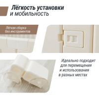 Большой детский игровой манеж UNIX Kids Classic Tree House / Классик домик на дереве 150 x 130 см бежевый