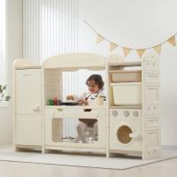 Кухня детская UNIX Kids Cook & Store 2 / Готовка и хранение бежевый