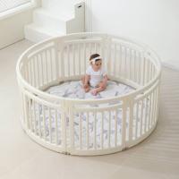 Манеж UNIX Kids Classic Round / Классик круглый (150 см) белый