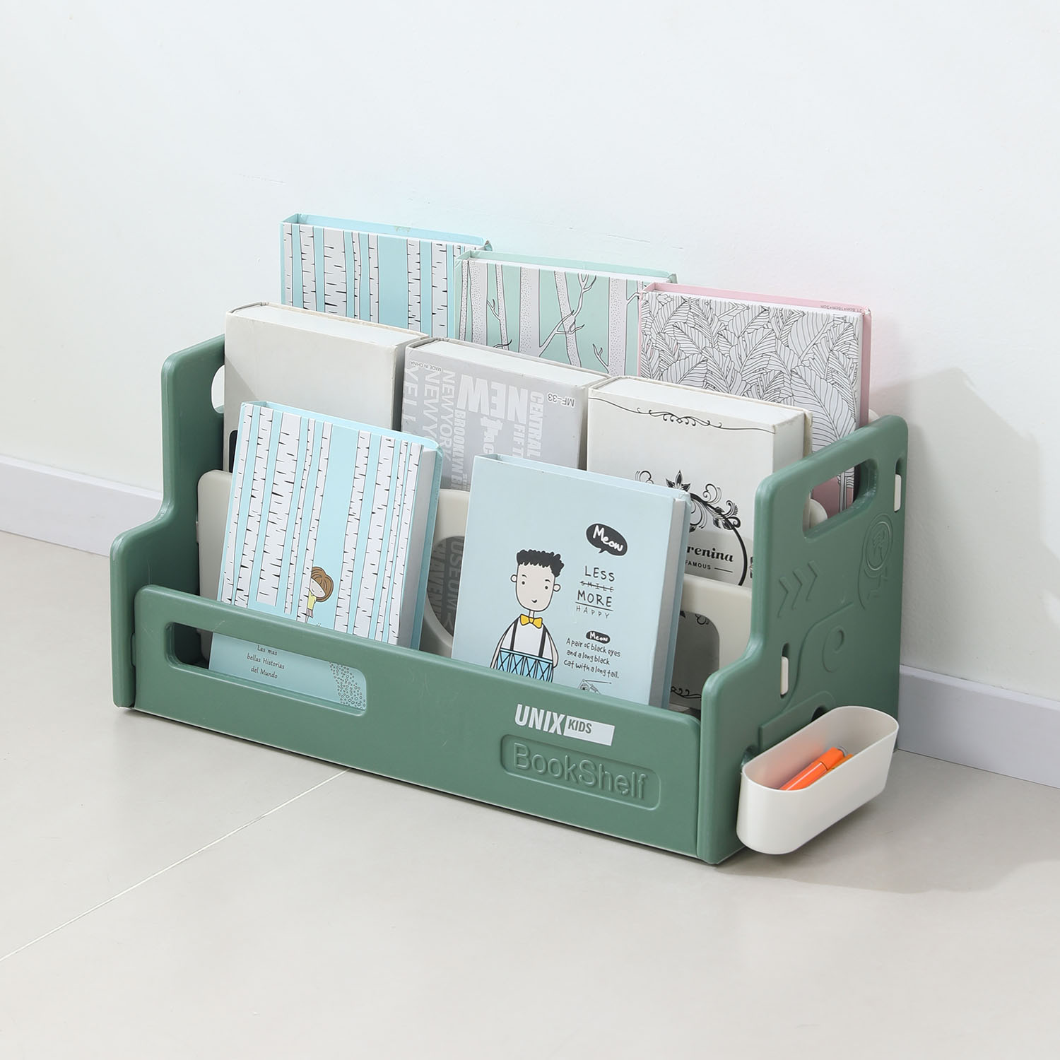 Органайзер для книг настольный UNIX Kids (51 см) зеленый