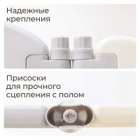 Манеж UNIX Kids Ocean / Океан (151 x 151 см) серый