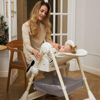 Стул для кормления UNIX Kids Ocean / Океан белый