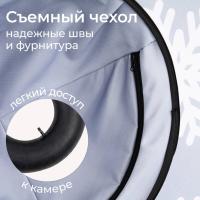 Тюбинг UNIX Kids Snow / Снег (105 см) серый