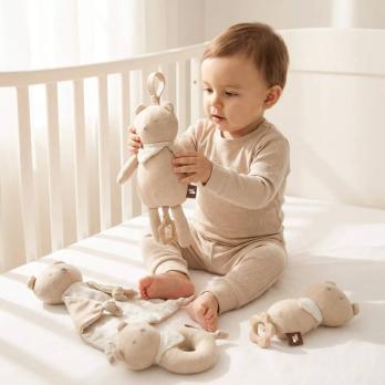 Набор игрушек для малышей UNIX Kids Cotton Bear / Хлопковый медведь